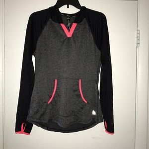 RBX Black, Gray, and Color Workout Hoodie